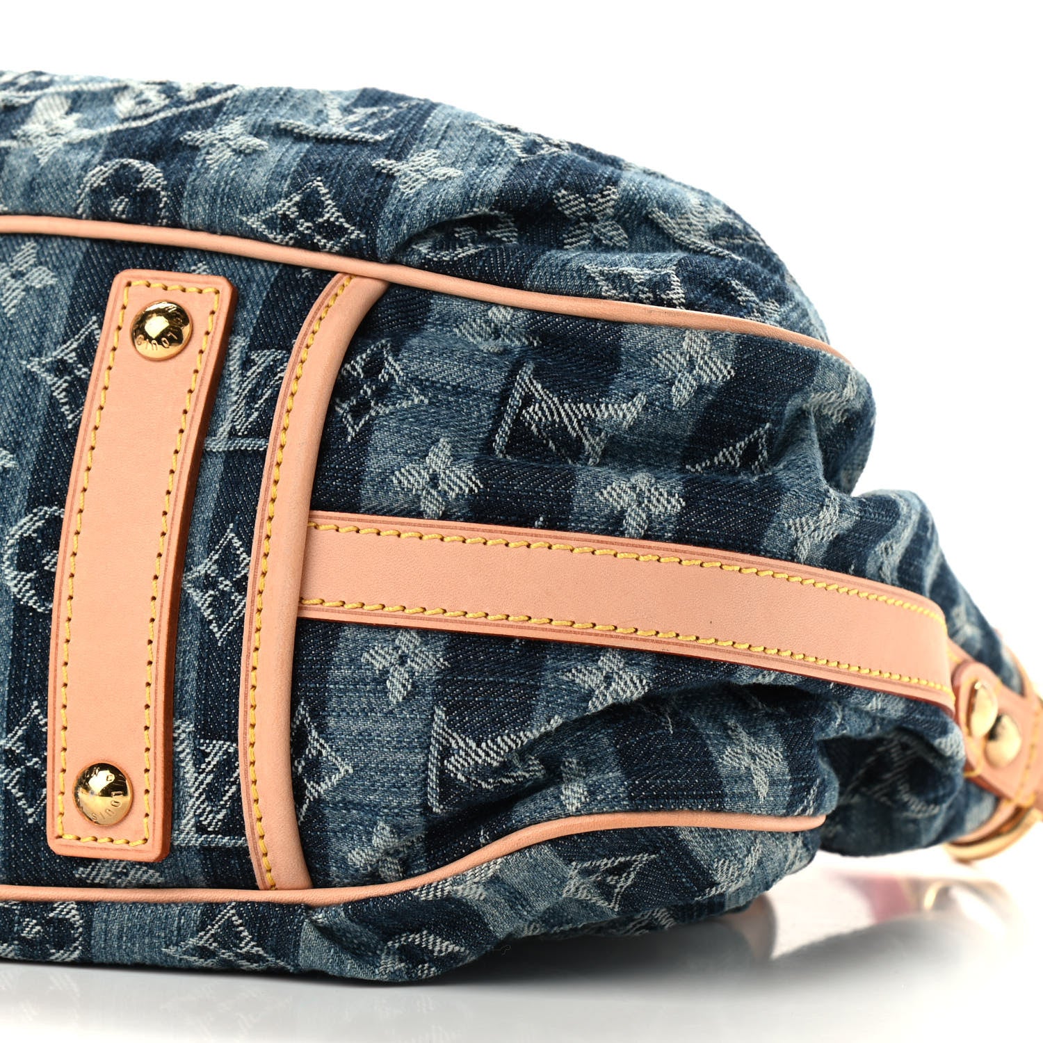 Louis Vuitton Denim Raye Porte Epaule MM 9 of 9