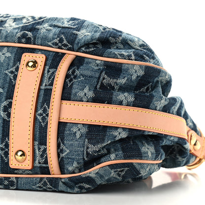 Louis Vuitton Denim Raye Porte Epaule MM 9 of 9
