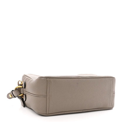 Prada Vitello Daino Medium Double Zip Shoulder Bag Argilla 4 of 11