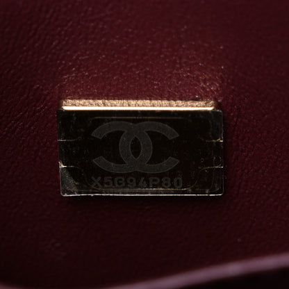 Chanel Caviar Quilted Small Coco Handle Flap Black 6 of 9