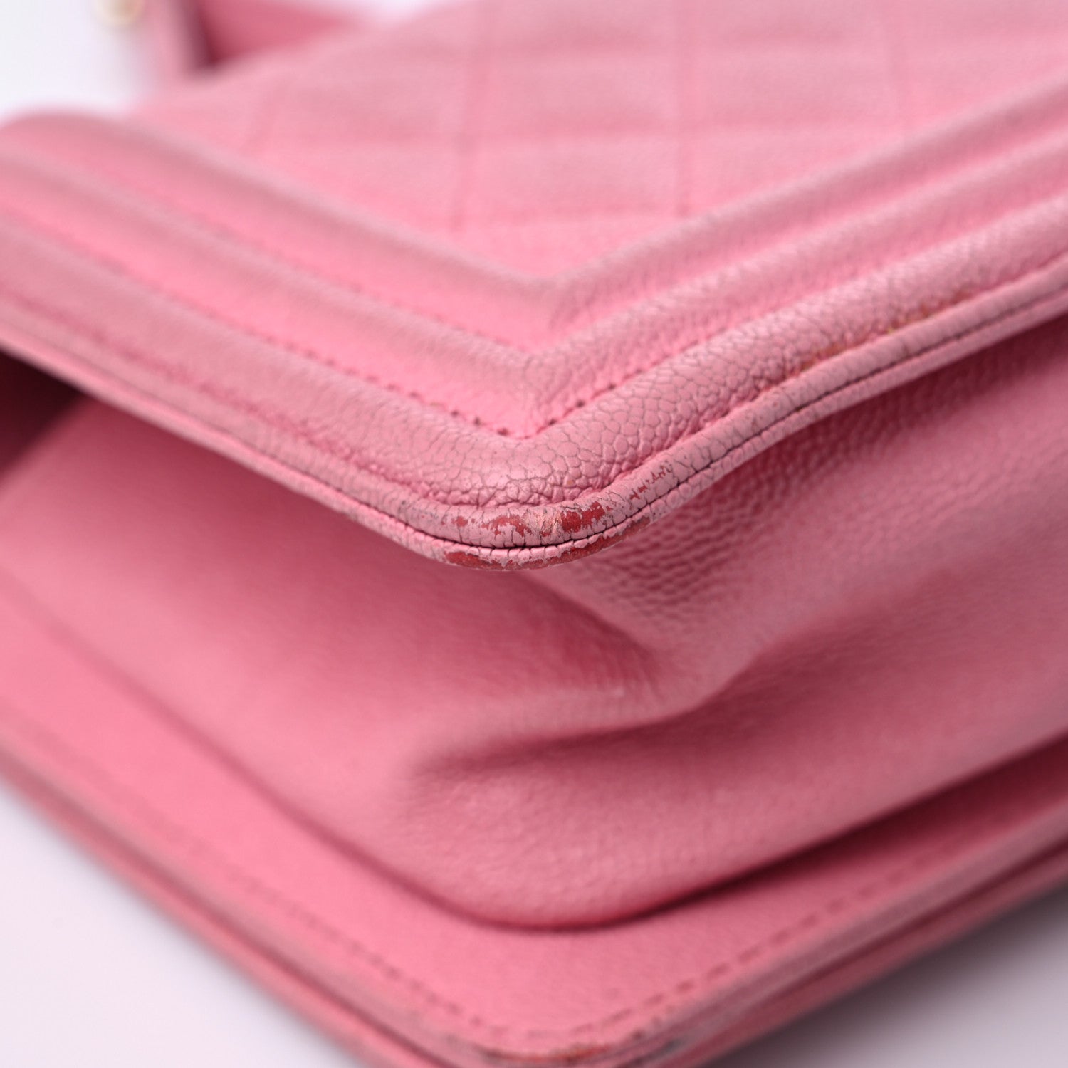 Chanel Caviar Quilted Small Boy Flap Pink 9 of 15