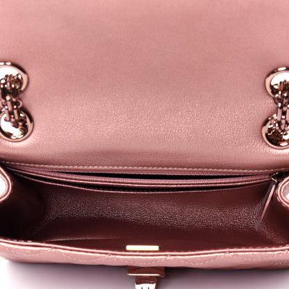 Chanel Metallic Grained Calfskin Quilted 2.55 Reissue Mini Flap Copper Pink 5 of 11