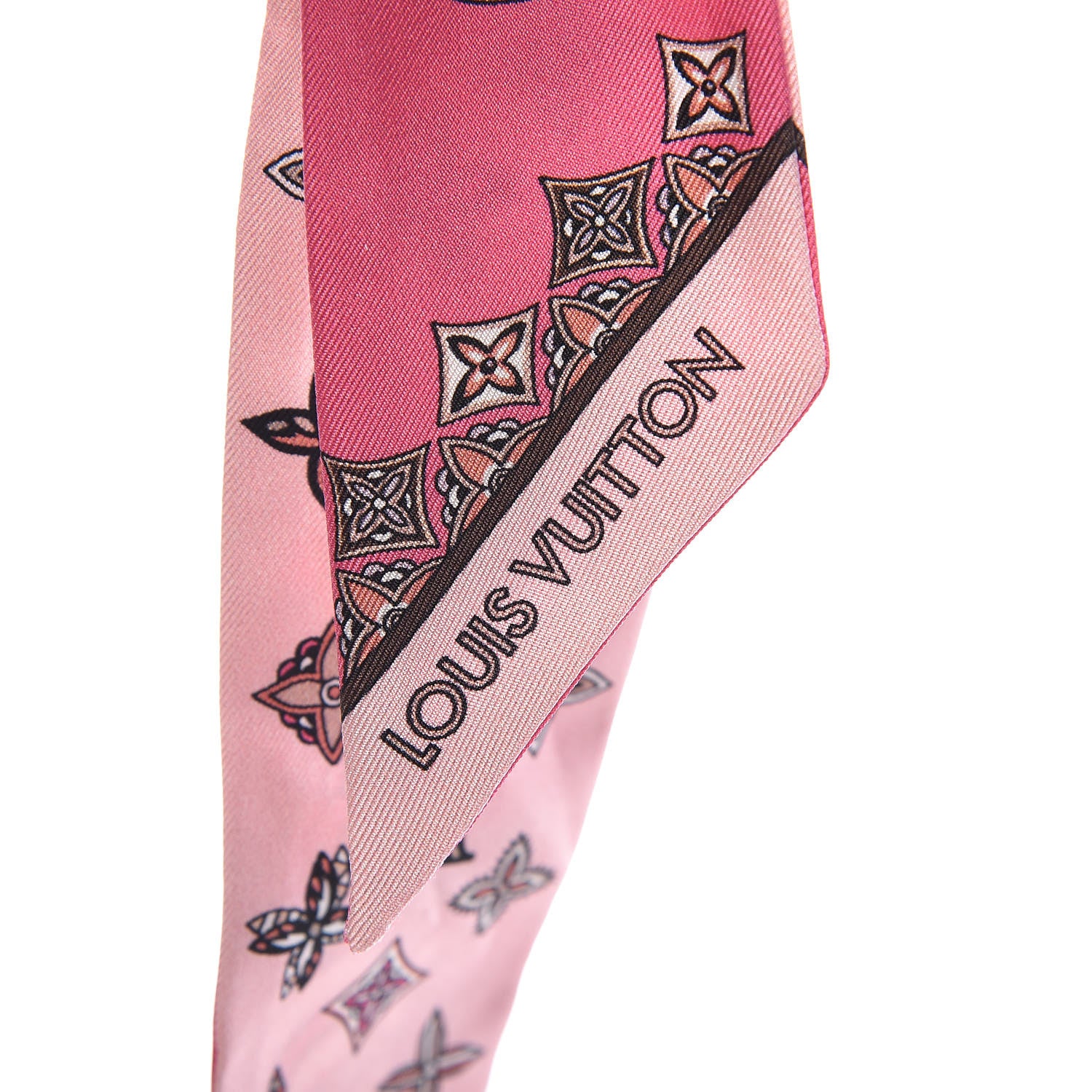 Louis Vuitton Silk Monogram Innocence BB Bandeau Rose 3 of 4