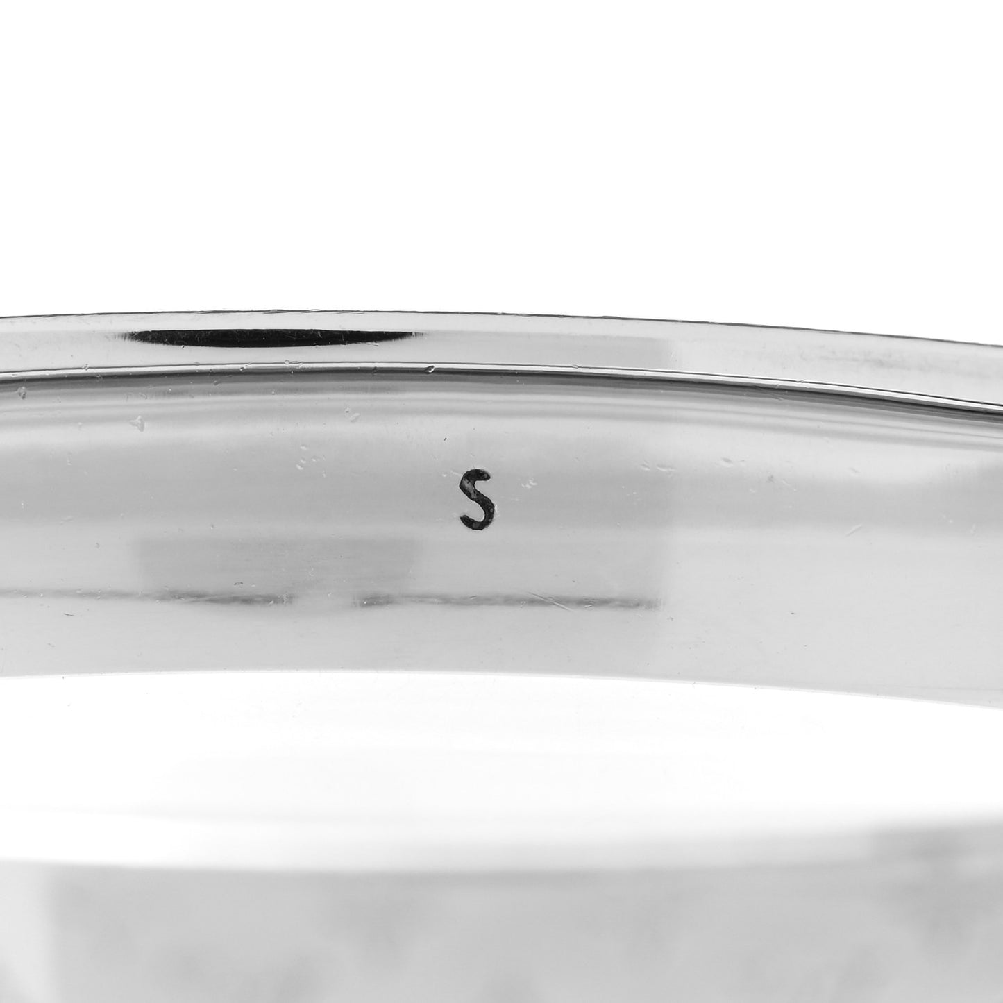 Palladium Monogram Nanogram Cuff S Silver