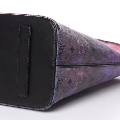 MCM Galaxy Visetos Medium Shopper Tote Multicolor 7 of 17