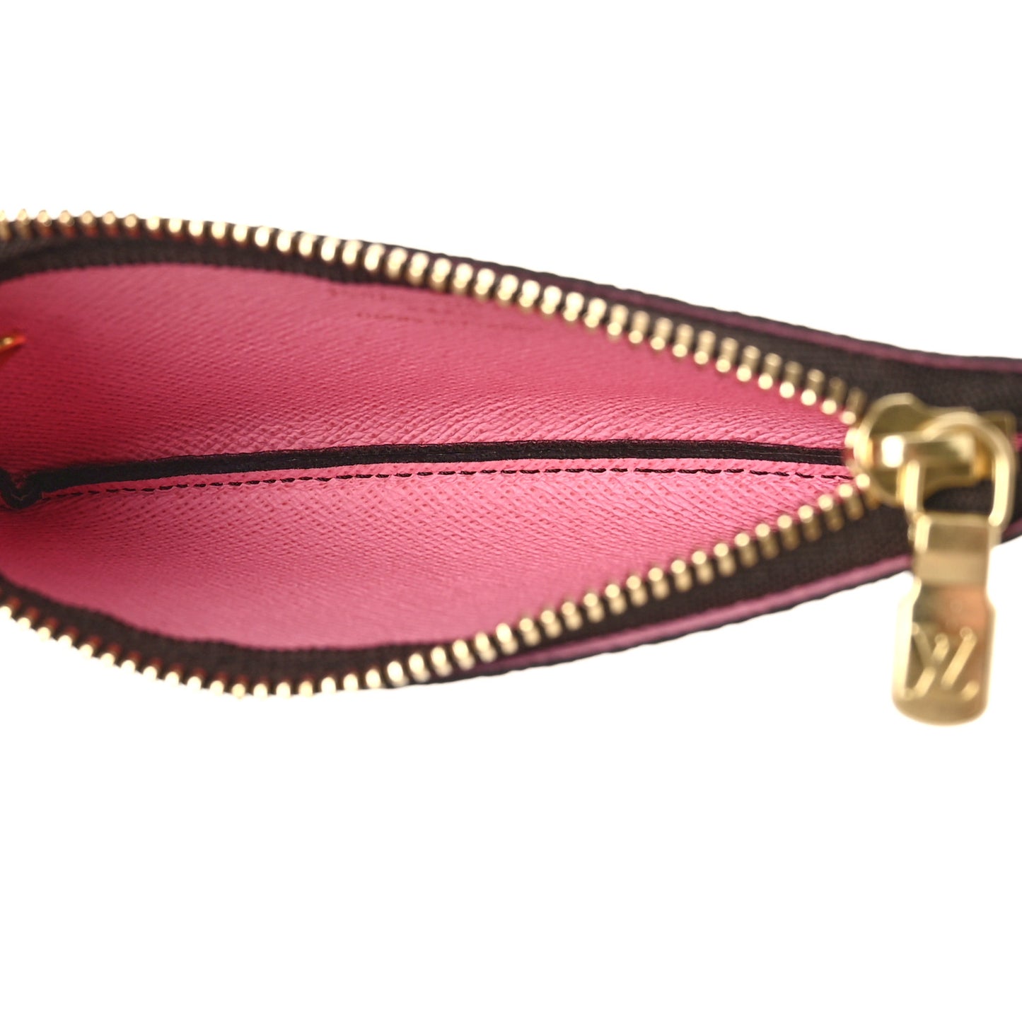 Monogram 2022 Christmas Animation Paris Key Pouch Pink