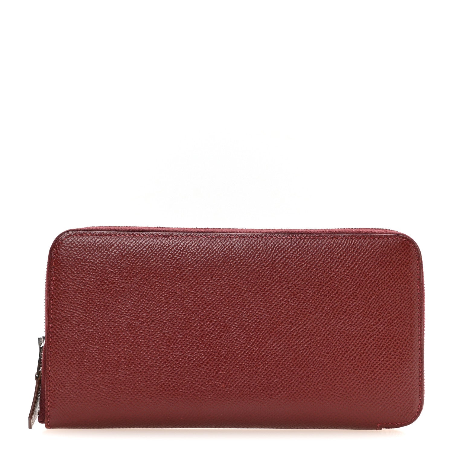 Hermes Epsom Silk'In Wallet  Rouge H 1 of 8