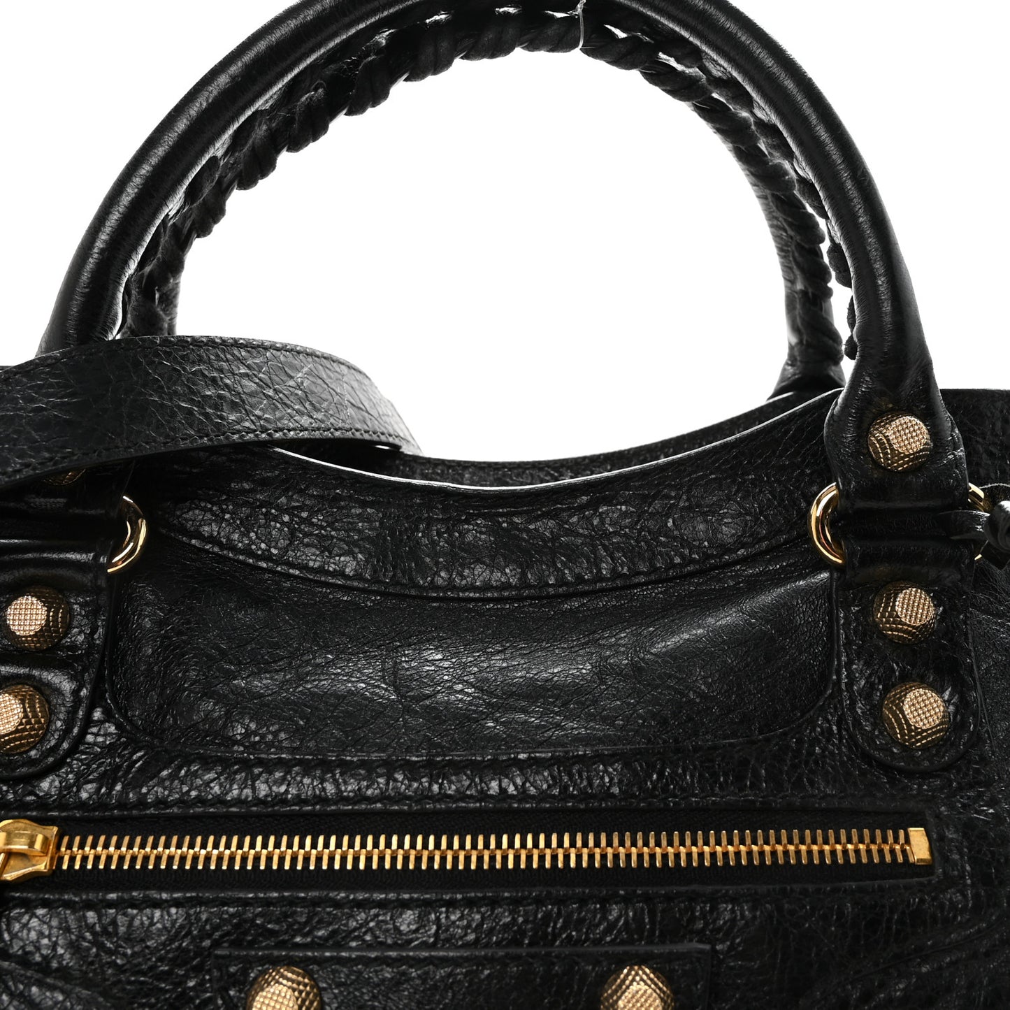 Agneau Giant 12 Gold Hardware City Black