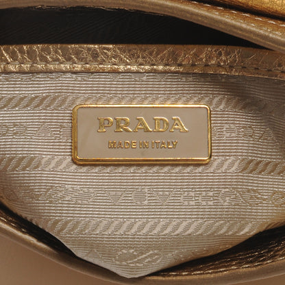 Prada Vitello Daino Crossbody Bag Platino 8 of 9
