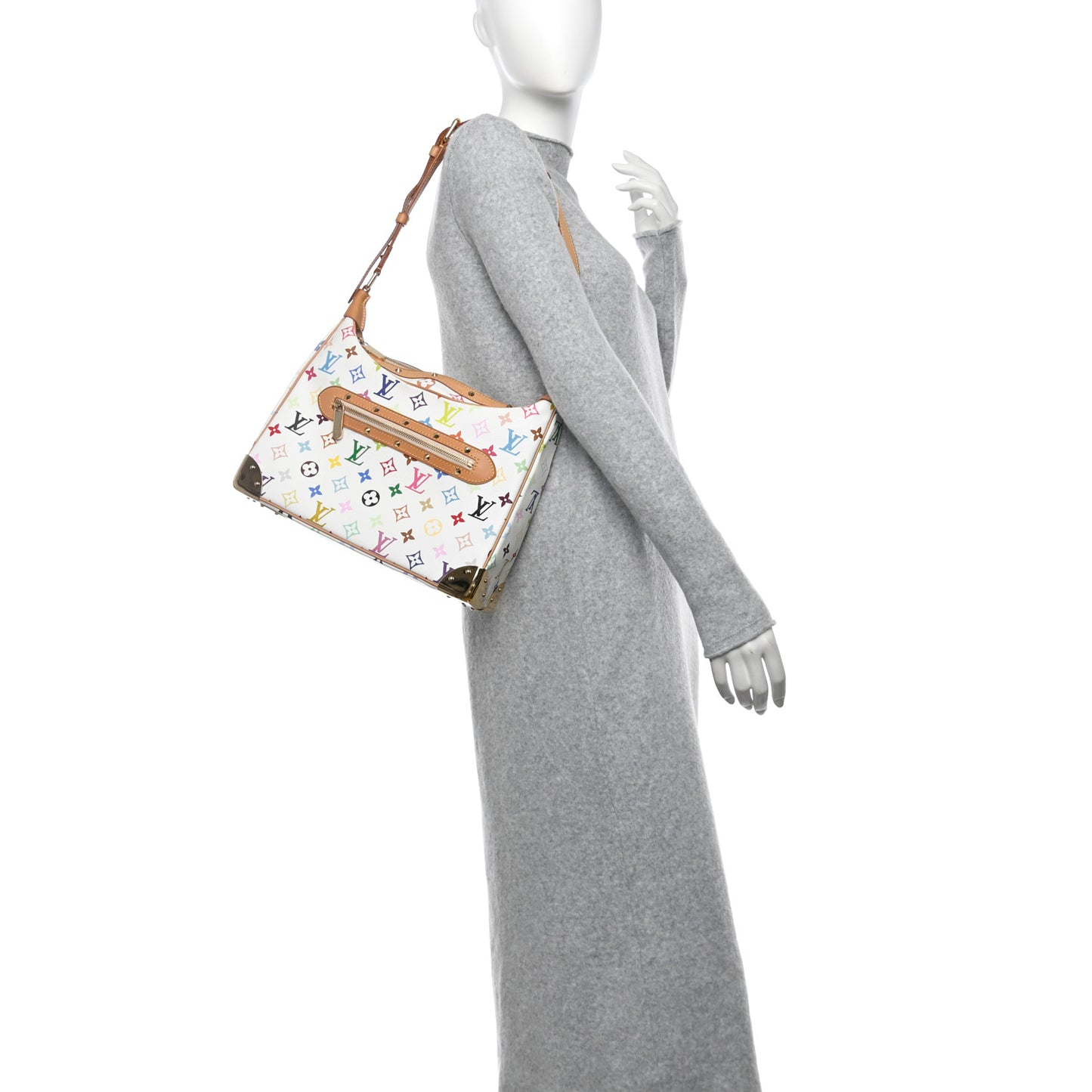 Monogram Multicolor Boulogne White