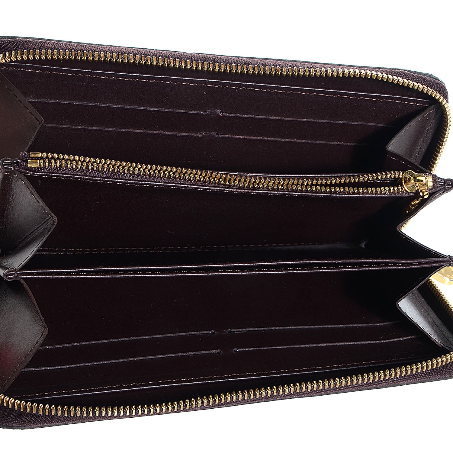 Louis Vuitton Vernis Zippy Wallet Amarante 5 of 7