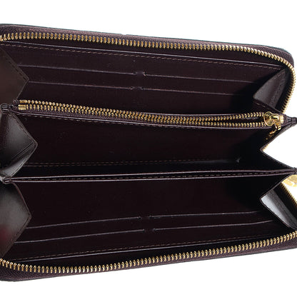 Louis Vuitton Vernis Zippy Wallet Amarante 5 of 7