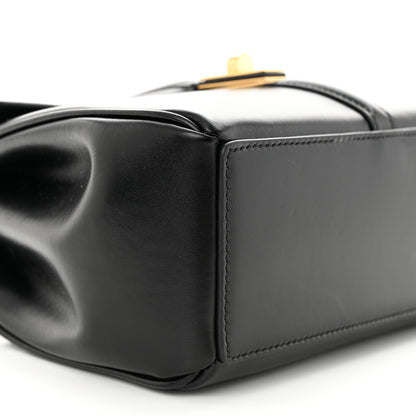 Celine Satinated Calfskin Mini 16 Top Handle Bag Black 10 of 11