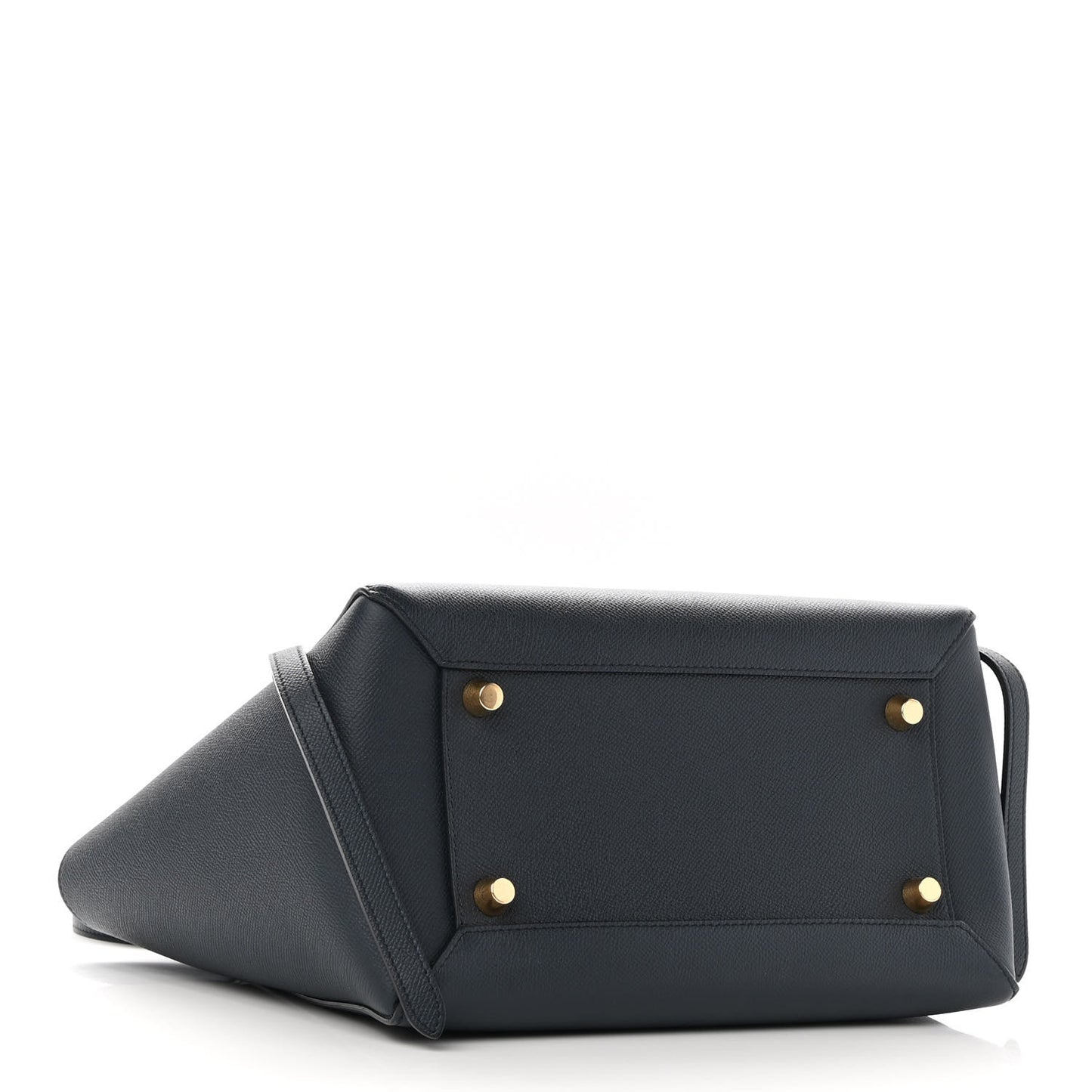 Grained Calfskin Mini Belt Bag Navy