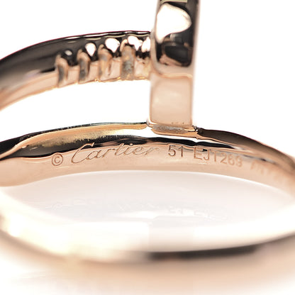 Cartier 18K Pink Gold Juste Un Clou Ring 51 5.75 4 of 7