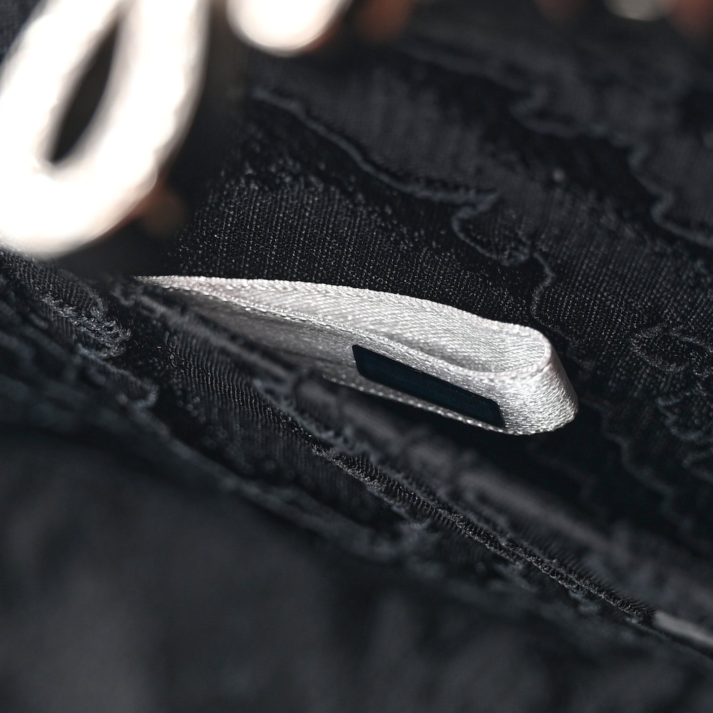 Velvet Crystal Celeste Logo Clutch Blue
