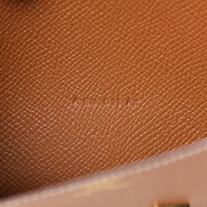 Hermes Epsom Constance Long Wallet Gold 7 of 8