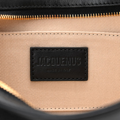 Jacquemus Smooth Calfskin Le Bisou Perle Black 6 of 9