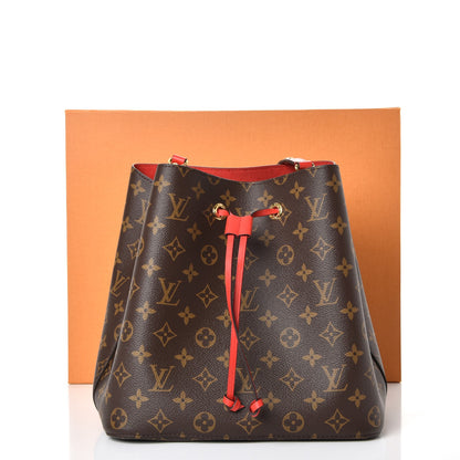 Louis Vuitton Monogram Neonoe MM Coquelicot 9 of 9