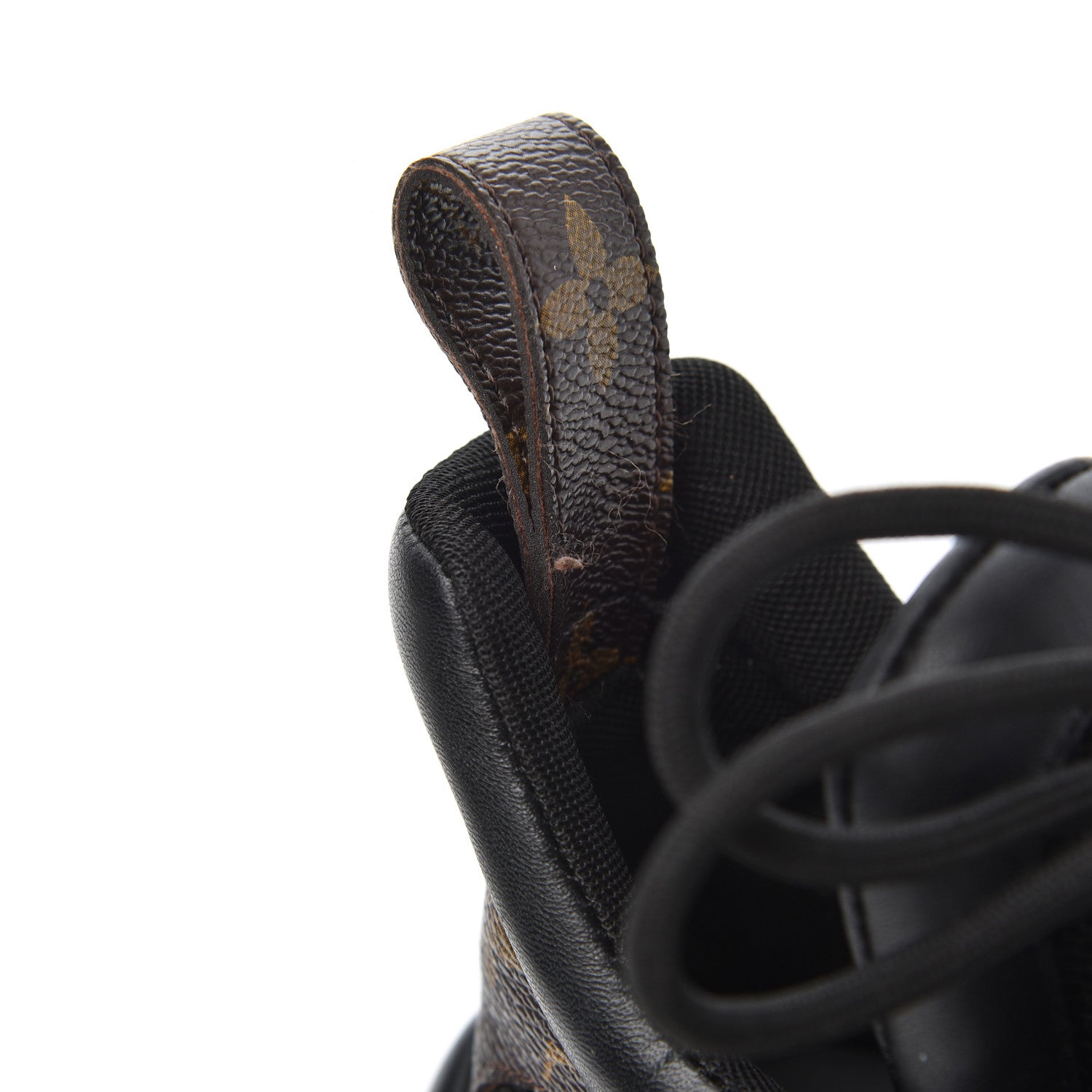 Louis Vuitton Calfskin Patent Monogram LV Archlight Sneakers 36 Black 9 of 21