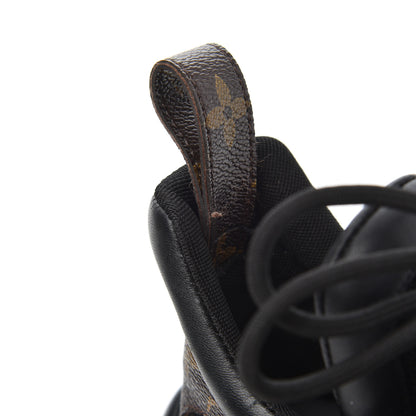 Louis Vuitton Calfskin Patent Monogram LV Archlight Sneakers 36 Black 9 of 21