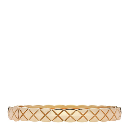 Chanel 18K Yellow Gold Coco Crush Bangle Bracelet XS 2 of 4