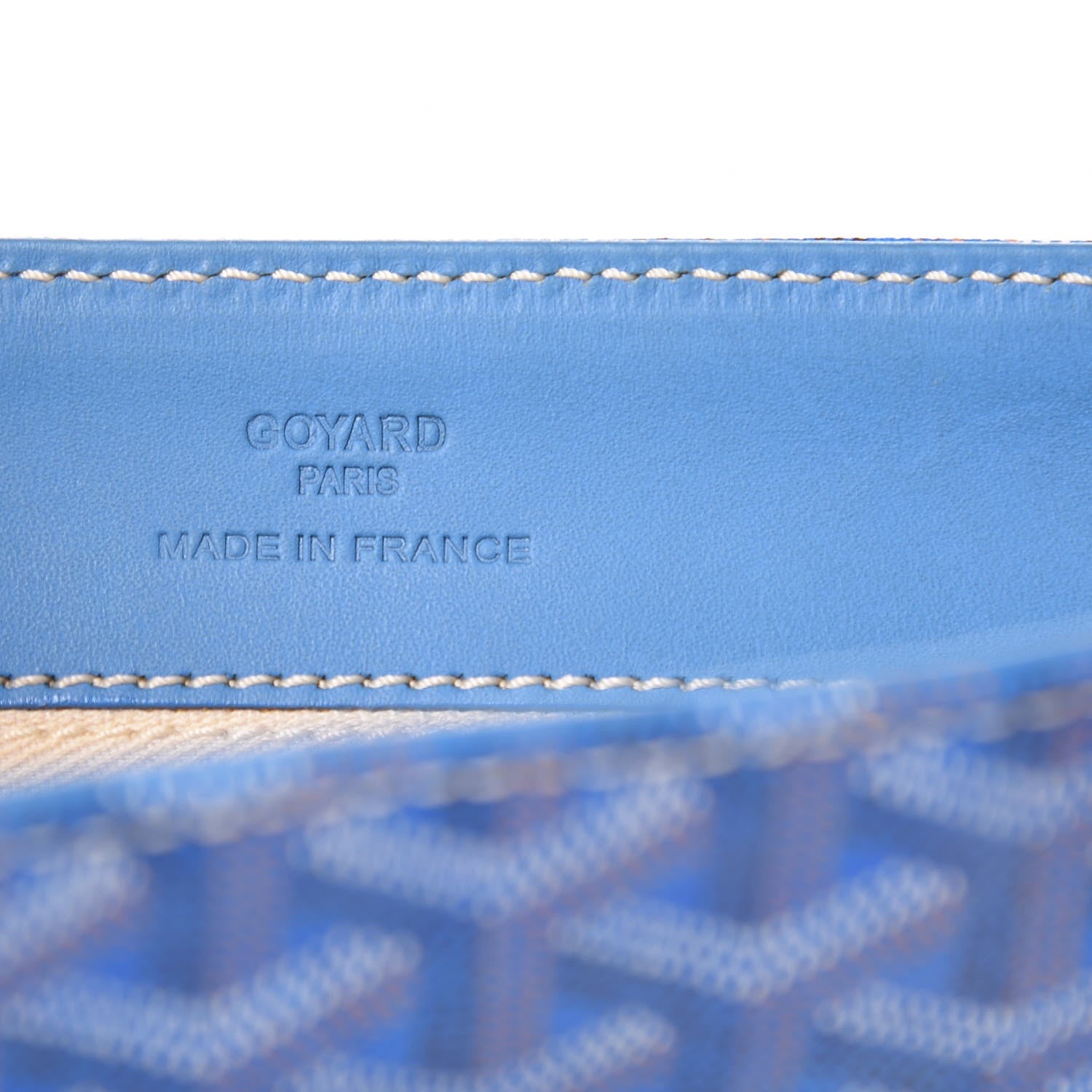 Goyard Goyardine Marie Galante PM Sky Blue 6 of 10