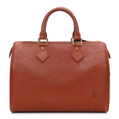 Louis Vuitton Epi Speedy 25 Kenyan Fawn 1 of 11