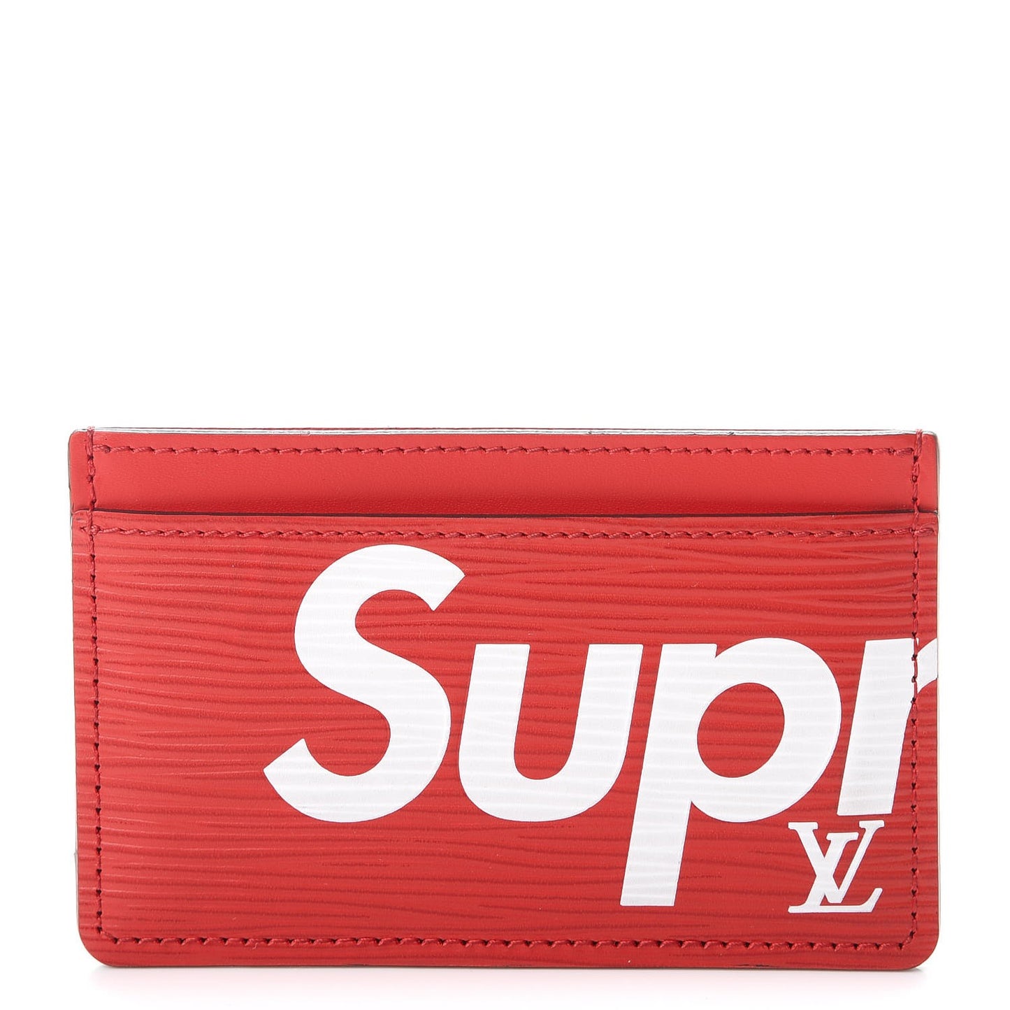 X SUPREME Epi Card Holder Red