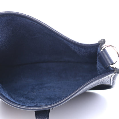 Hermes Taurillon Clemence Evelyne TPM Bleu Nuit 5 of 10