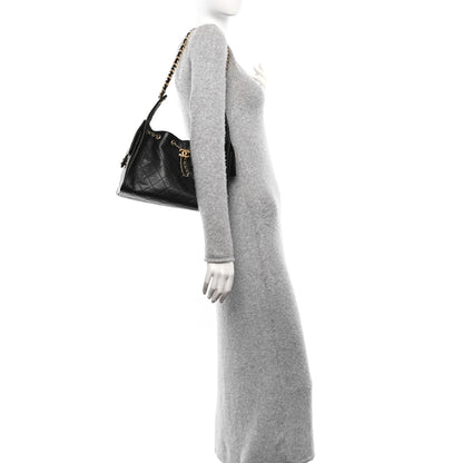 Chanel Caviar Quilted Small Chanel 25 Handbag Black 2 of 10
