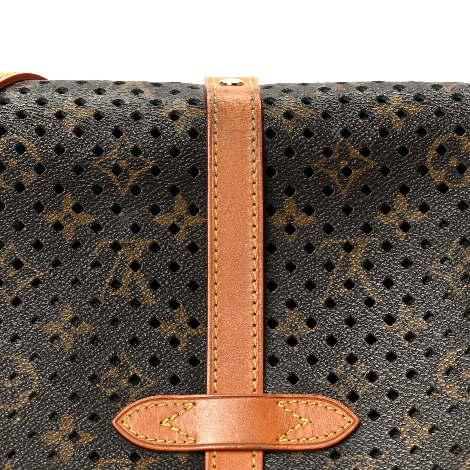 Louis Vuitton Monogram SC Flore Saumur Teal 7 of 9