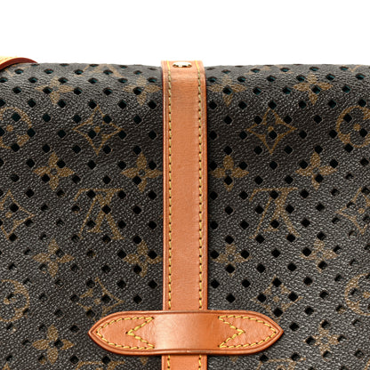 Louis Vuitton Monogram SC Flore Saumur Teal 7 of 9