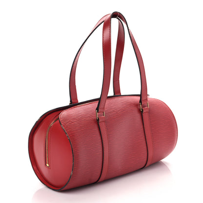 Louis Vuitton Epi Soufflot Castillan Red 3 of 8