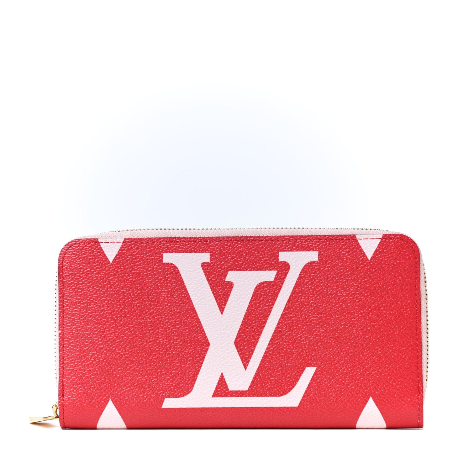 Monogram Giant Zippy Wallet Rouge Rose