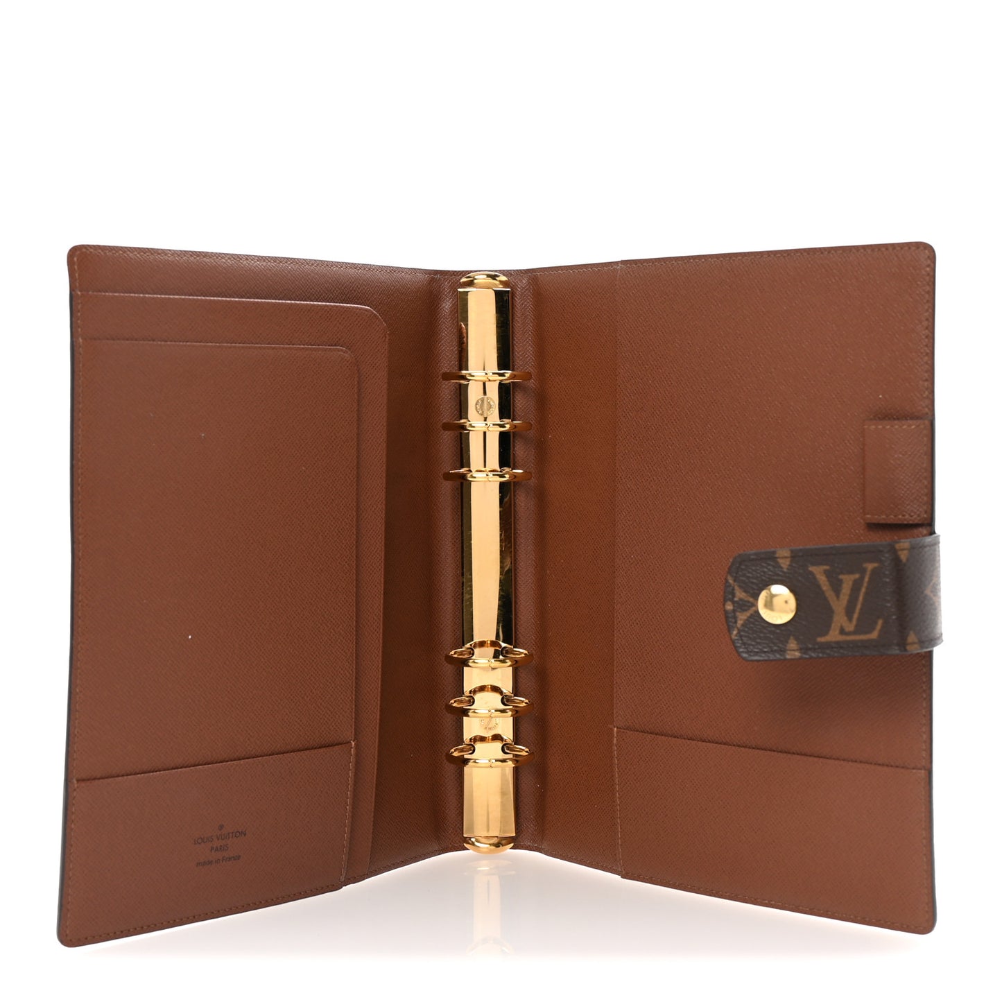 Monogram Large Ring Agenda Cover