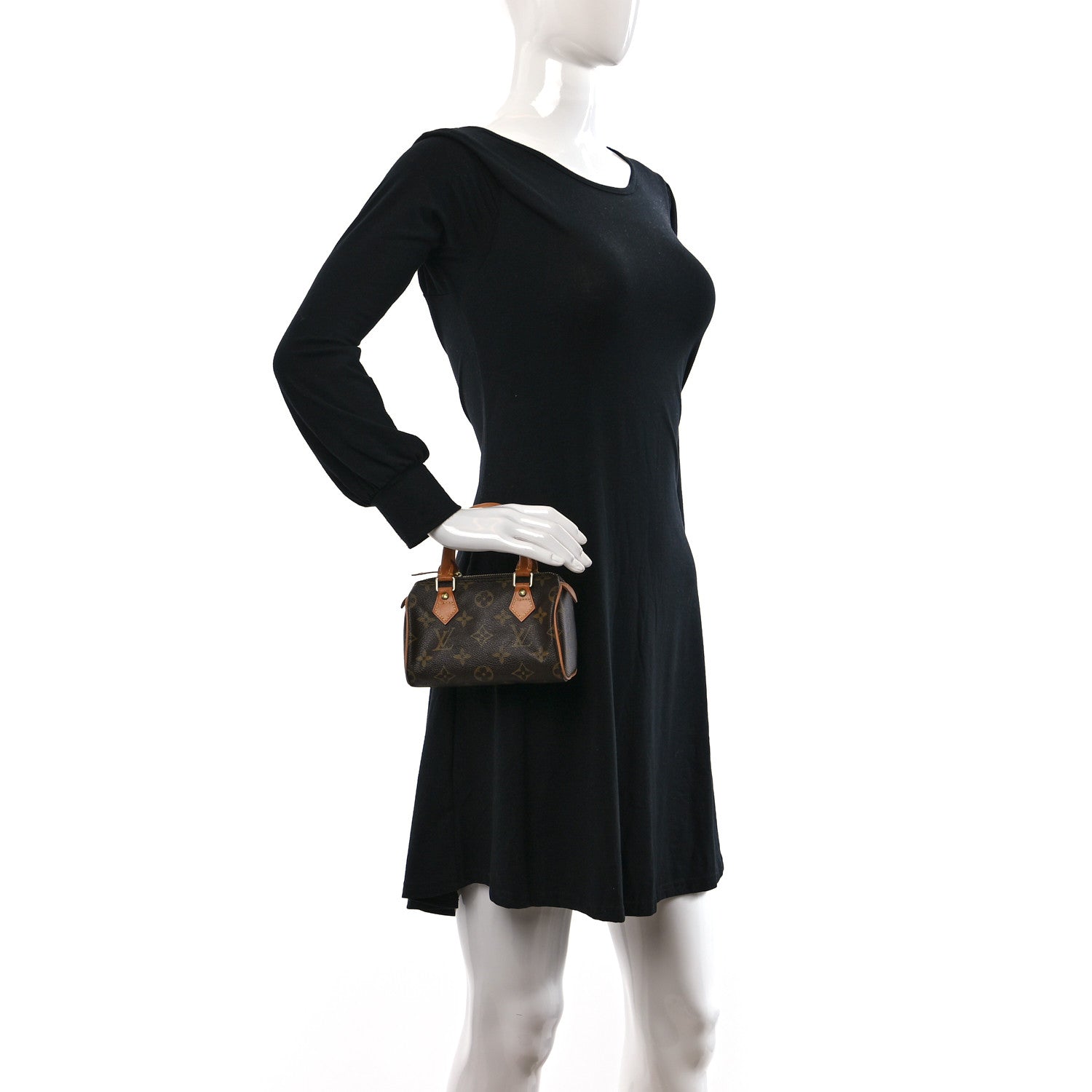 Louis Vuitton Monogram Mini Sac HL Speedy 3 of 9