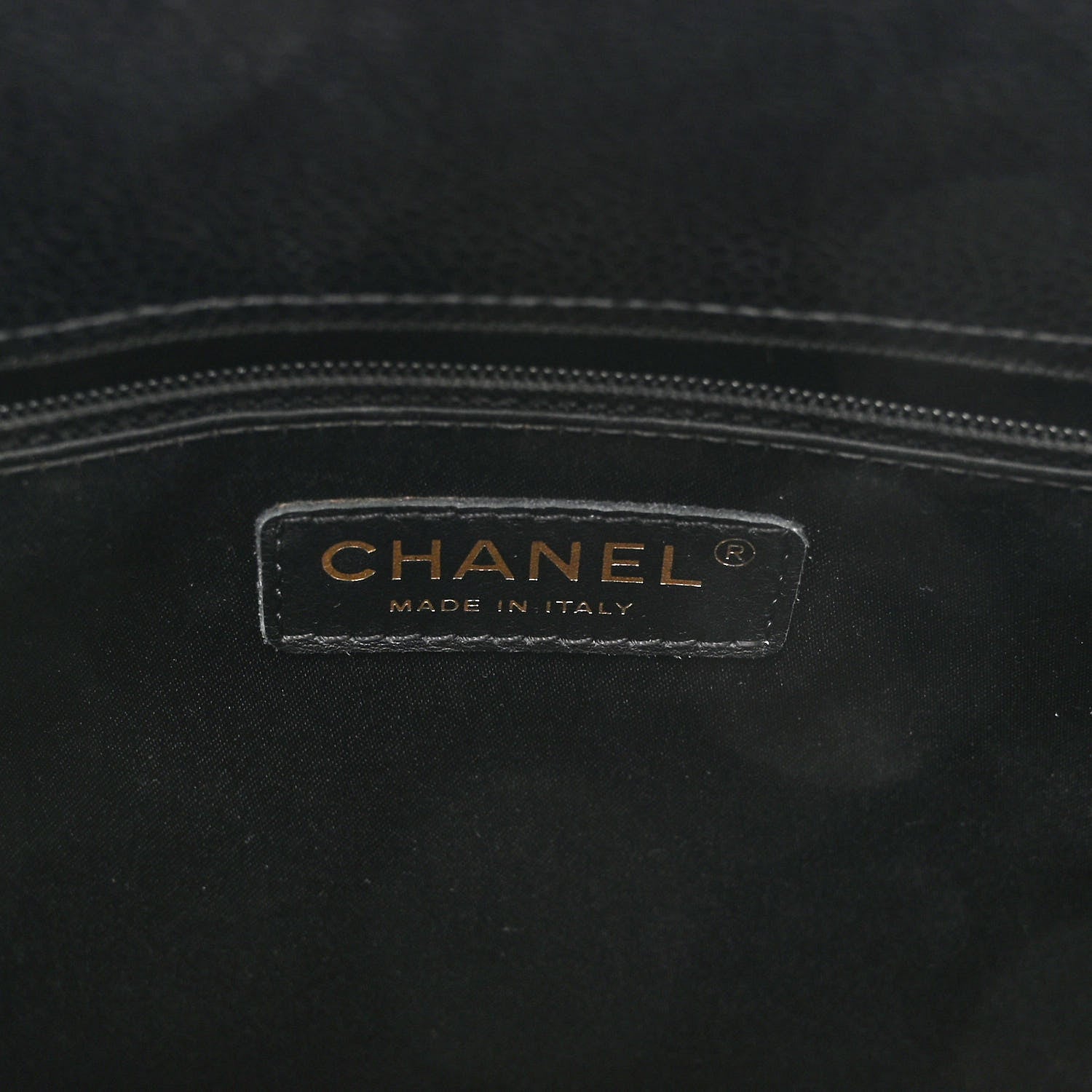 Chanel Caviar Quilted Grand Shopping Tote GST Black 6 of 10