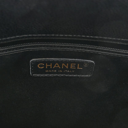 Chanel Caviar Quilted Grand Shopping Tote GST Black 6 of 10