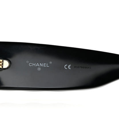 Chanel Acetate Quilted CC Pilot Sunglasses 71465 Black 5 of 8