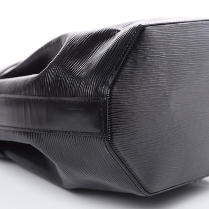 Louis Vuitton Epi Sac D'Epaule Black 7 of 12