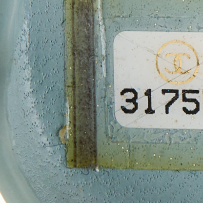 Chanel Caviar Quilted Pearl Crush iPhone 13 Pro Holder With Chain Light Blue 6 of 6