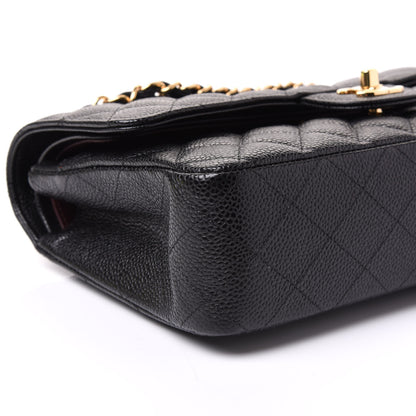 Chanel Caviar Quilted Medium Double Flap Black 5 of 10