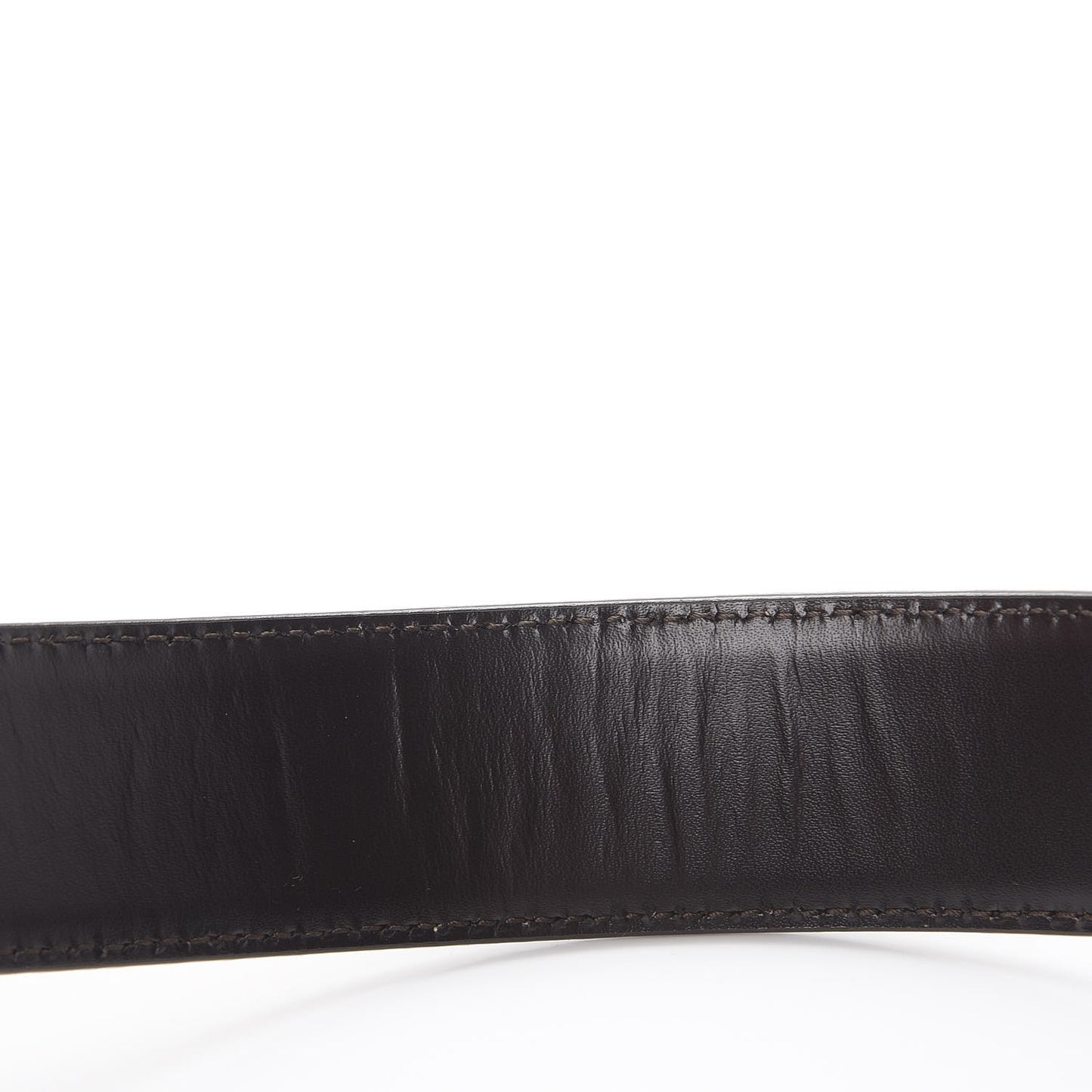 Guccissima Interlocking G 40mm Belt 90 36 Dark Brown
