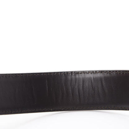 Gucci Guccissima Interlocking G 40mm Belt 90 36 Dark Brown 8 of 8