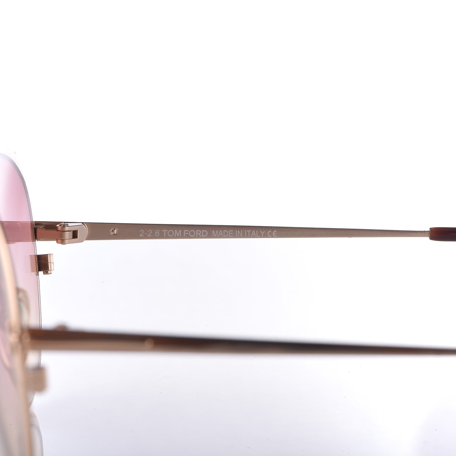 Tom Ford Dashel Sunglasses TF508 Rose Gold 6 of 7