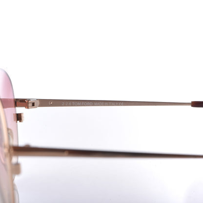 Tom Ford Dashel Sunglasses TF508 Rose Gold 6 of 7
