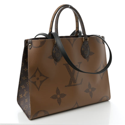 Louis Vuitton Reverse Monogram Giant Onthego MM 3 of 9