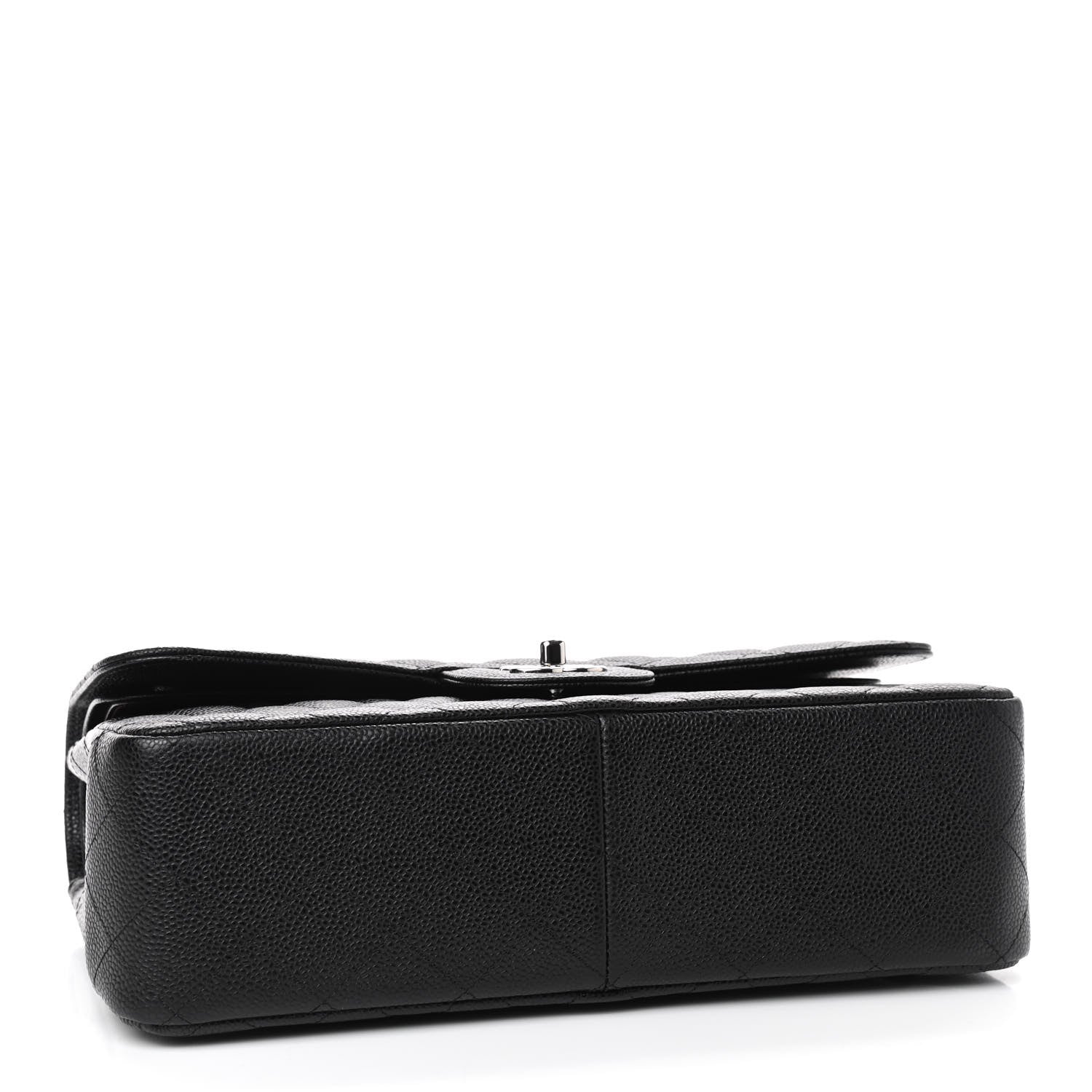 Chanel Caviar Quilted Jumbo Double Flap Black 4 of 9