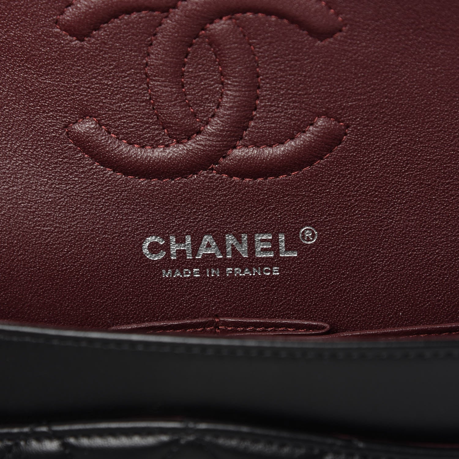 Chanel Lambskin Quilted Small Double Flap Black 10 of 13